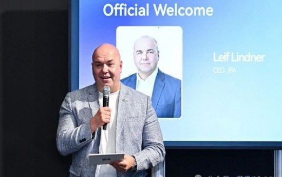 IFA CEO Leif Lindner opens GCSx @ IFA 2026