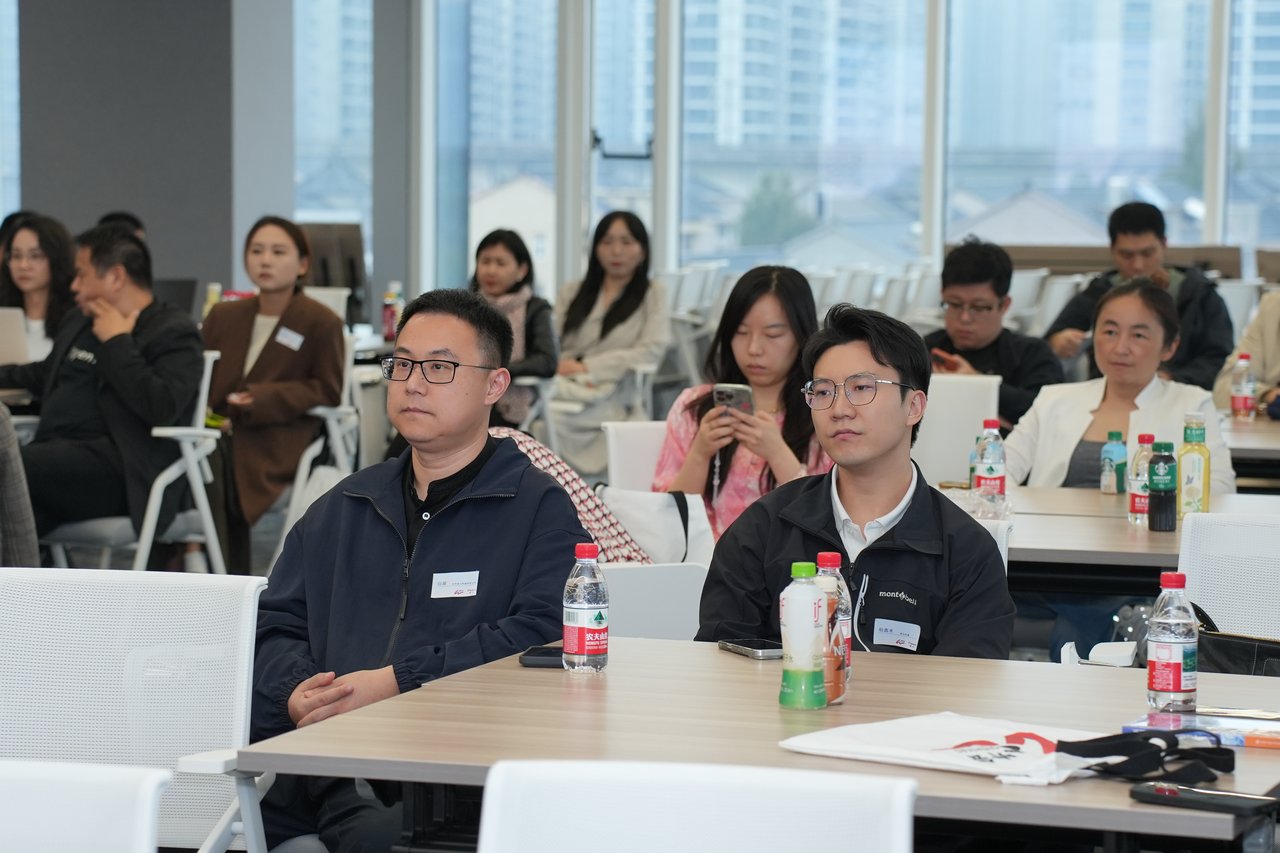 Guests listening to the talks