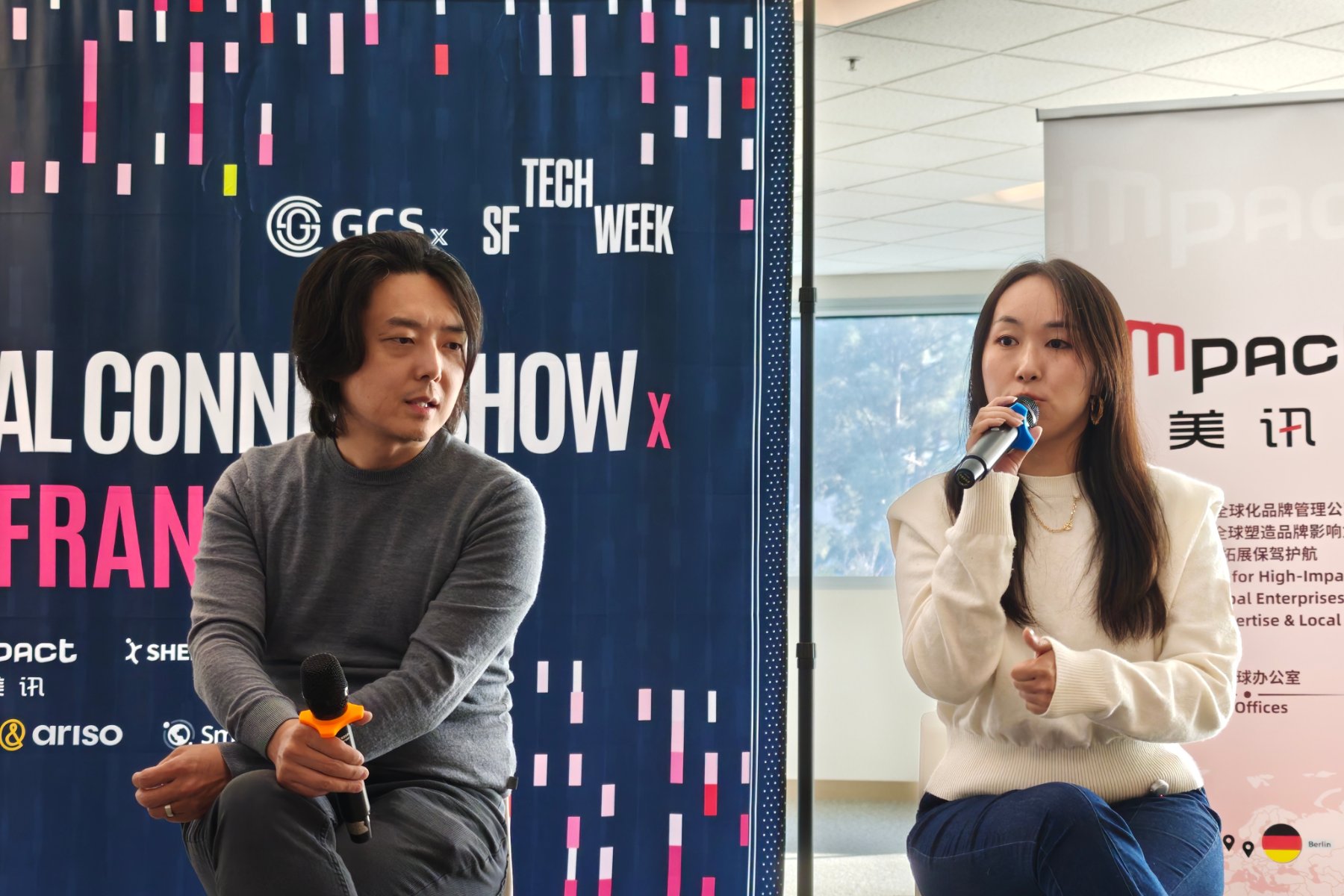 On stage at GCSx San Francisco