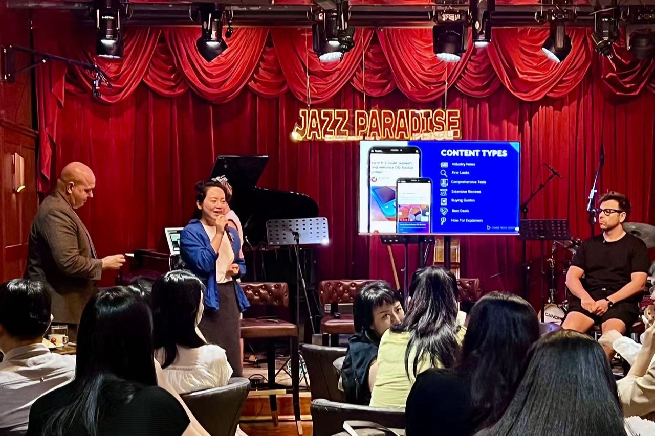 A guest speaker shares experience going global